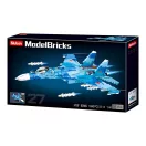 Sluban Model Bricks M38-B0985 Su-27 vadászgép 2 az 1-ben - JátékManufaktúra