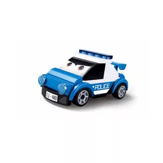 Sluban Power Bricks M38-B1072G Felhúzhatós autó szemekkel - Rendőrség - JátékManufaktúra