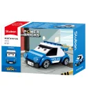 Sluban Power Bricks M38-B1072G Felhúzhatós autó szemekkel - Rendőrség - JátékManufaktúra