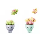 Sluban Flowers M38-B1076 Pozsgások cserépben display, 6 db - JátékManufaktúra