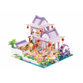 Sluban Girls Dream M38-B1078 Teaház díszkerttel - JátékManufaktúra