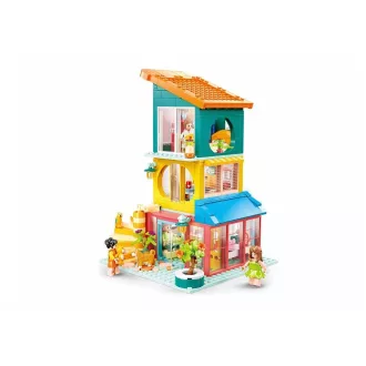 Sluban Girls Dream M38-B1090 Háromszintes ház - JátékManufaktúra