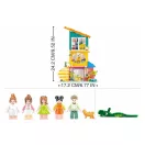 Sluban Girls Dream M38-B1090 Háromszintes ház - JátékManufaktúra