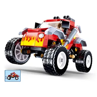 Sluban Town M38-B1105 Piros terepjáró - JátékManufaktúra