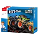 Sluban Power Bricks M38-B1158 Felhúzhatós Bigfoot Green BKI - JátékManufaktúra