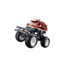 Sluban Power Bricks Felhúzhatós piros off-road GO - JátékManufaktúra