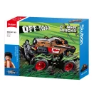 Sluban Power Bricks Felhúzhatós narancs-fekete verseny off-road - JátékManufaktúra