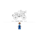 Sluban Power Bricks Felhúzhatós off-road Kék cápa - JátékManufaktúra