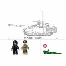 Sluban Model Bricks M38-B1178 Hlavný bojový tank T-80 2 v 1 v mierke 1:35