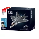 Sluban J-35S lopakodó repülő fémbevonatos változat M38-B1186 - JátékManufaktúra