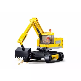 Sluban Town M38-B1196 Lánctalpas markoló - JátékManufaktúra