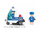 Sluban Metropolis M38-B1217A Rendőrjárőr triciklin - JátékManufaktúra