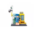 Sluban Metropolis M38-B1217A Rendőrjárőr triciklin - JátékManufaktúra