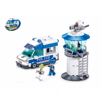 Sluban Metropolis M38-B1218 Bevetési szállítójármű: Gengszterek rács mögött - JátékManufaktúra