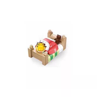 Sluban Builder M38-B1221E Garfield az ágyban - JátékManufaktúra