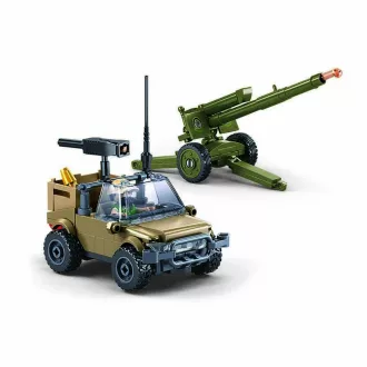 Sluban Army M38-B1255 IFR D30S tarack - JátékManufaktúra