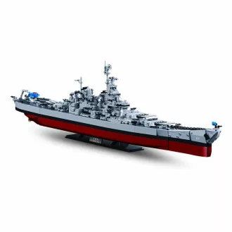 Sluban Model Bricks M38-B1291 USS Missouri csatahajó 1:350 - JátékManufaktúra