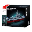 Sluban Model Bricks M38-B1291 USS Missouri csatahajó 1:350 - JátékManufaktúra