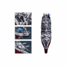 Sluban Model Bricks M38-B1291 USS Missouri csatahajó 1:350 - JátékManufaktúra