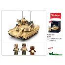 Sluban Model Bricks M38-B1365 M1A2 Abrams TUSK II harckocsi 2 az 1-ben - JátékManufaktúra