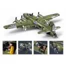 Sluban Model Bricks M38-B1367 B-17G amerikai bombázó 1:44 méretarány - JátékManufaktúra