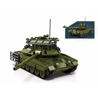 Sluban Model Bricks M38-B1377 T-90M-S tank 1:35 méretarány - JátékManufaktúra