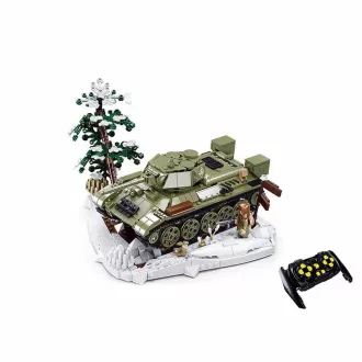 Sluban Power Bricks M38-B7072 R/C T34/76 (1942) tank távirányítóval - JátékManufaktúra