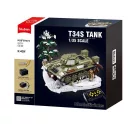 Sluban Power Bricks M38-B7072 R/C T34/76 (1942) tank távirányítóval - JátékManufaktúra