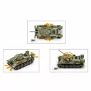 Sluban Power Bricks M38-B7072 R/C T34/76 (1942) tank távirányítóval - JátékManufaktúra