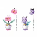 Sluban Flowers M38-P8029 Növények cserépben display, 6 db - JátékManufaktúra