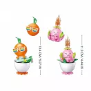 Sluban Flowers M38-P8029 Növények cserépben display, 6 db - JátékManufaktúra