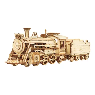 RoboTime - 3D fa puzzle: Gőzmozdony - JátékManufaktúra