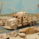 RoboTime - 3D fa puzzle: Amerikai kamion - JátékManufaktúra