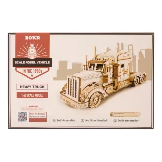 RoboTime - 3D fa puzzle: Amerikai kamion - JátékManufaktúra