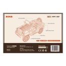 RoboTime - 3D fa puzzle: Katonai dzsip - JátékManufaktúra