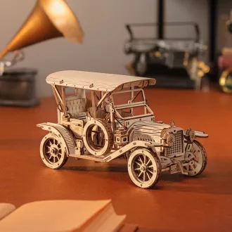 RoboTime - 3D fa puzzle: Veteránautó - JátékManufaktúra