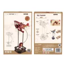 RoboTime - 3D mechanikus készlet, Kétfedelű repülő inga-mechanizmussal - JátékManufaktúra