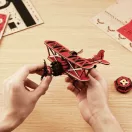 RoboTime - 3D mechanikus készlet, Kétfedelű repülő inga-mechanizmussal - JátékManufaktúra