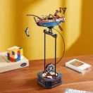 RoboTime - 3D mechanikus készlet, Halászhajó inga-mechanizmussal - JátékManufaktúra