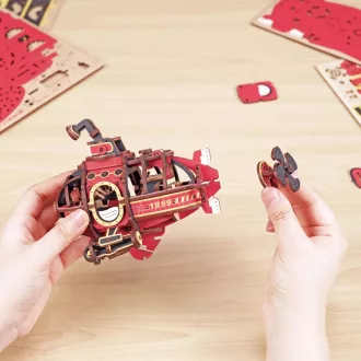 RoboTime - 3D mechanikus modell: Tengeralattjáró ingával - JátékManufaktúra