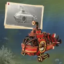 RoboTime - 3D mechanikus modell: Tengeralattjáró ingával - JátékManufaktúra