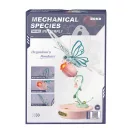 RoboTime - 3D mechanikus készlet, Rózsaszín pillangó - JátékManufaktúra