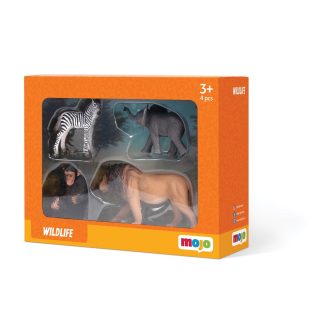 Mojo - Kezdő szett: Afrikai állatok (4 db) - JátékManufaktúra