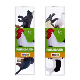Mojo - Mini világ: Háziállatok szett (6 db, vegyes) - JátékManufaktúra