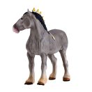 Mojo - Szürke deres Shire ló - JátékManufaktúra