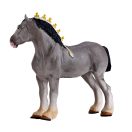 Mojo - Szürke deres Shire ló - JátékManufaktúra