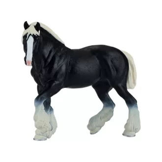 Mojo - Fekete Clydesdale ló - JátékManufaktúra