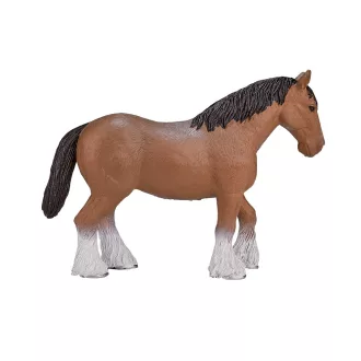 Mojo - Világosbarna Clydesdale ló - JátékManufaktúra