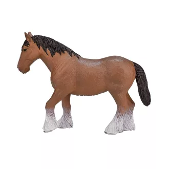 Mojo - Világosbarna Clydesdale ló - JátékManufaktúra
