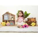 Rainbow - Miss Hug plüss figura - JátékManufaktúra